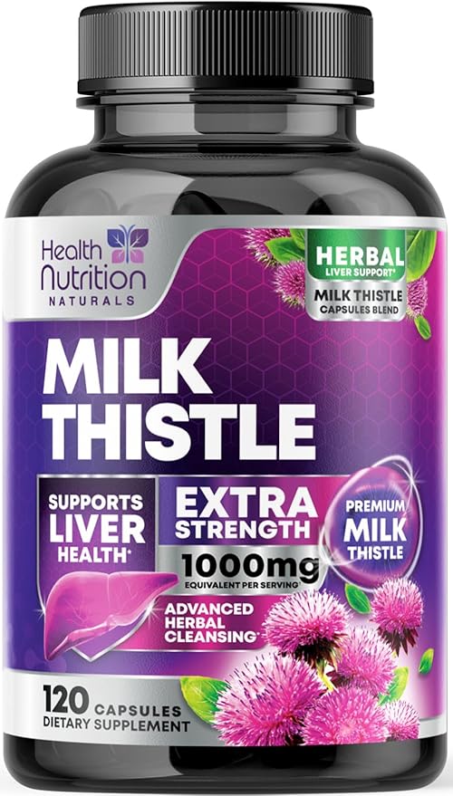 Milk Thistle 1000mg 120 Capsules