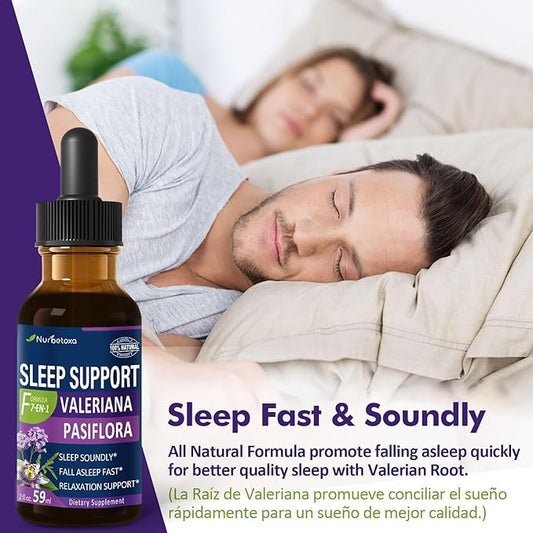 Valerian Sleep Support Drops, Gotas de 2oz
