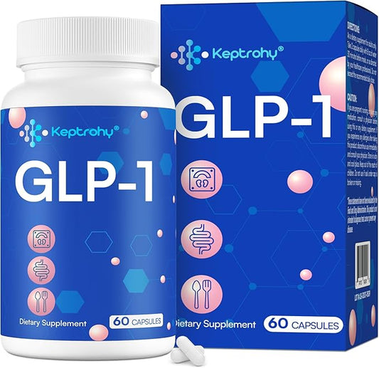 GLP-1 Support | GLP-1 Supplement, GLP Supplement Core with Synbiotics, Hops Extract, Eriocitrin, Support GLP1 Level Naturally, Natural GLP 1 Supplement for Women and Men, Take Before Meal - 60 Count