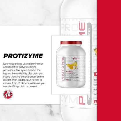 Metabolic Nutrition, Protizyme, 100% Whey Protein 24 Essential 4 Pound (52 ser)