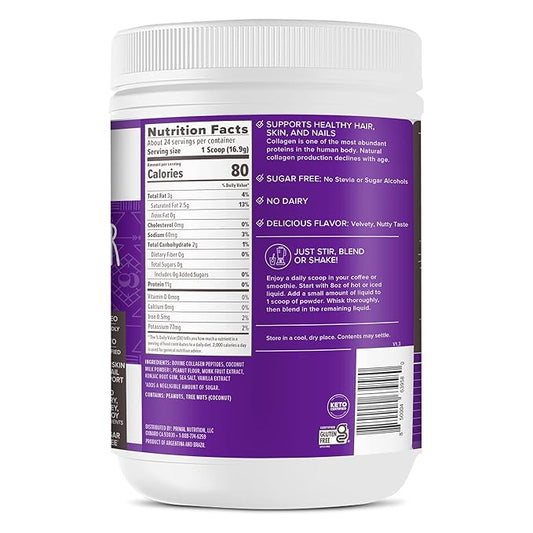 Primal Kitchen Peanut Butter Flavor Collagen 14.3 Ounces