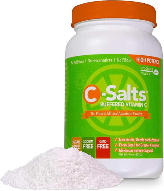 Buffered Vitamin C Powder Supplement 8oz