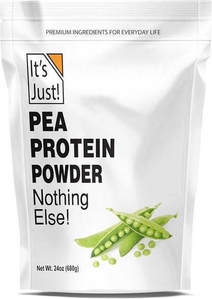 It's Just! (1.5lb Pea Protein Isolate, (24 Ounce 1), Unflavored)