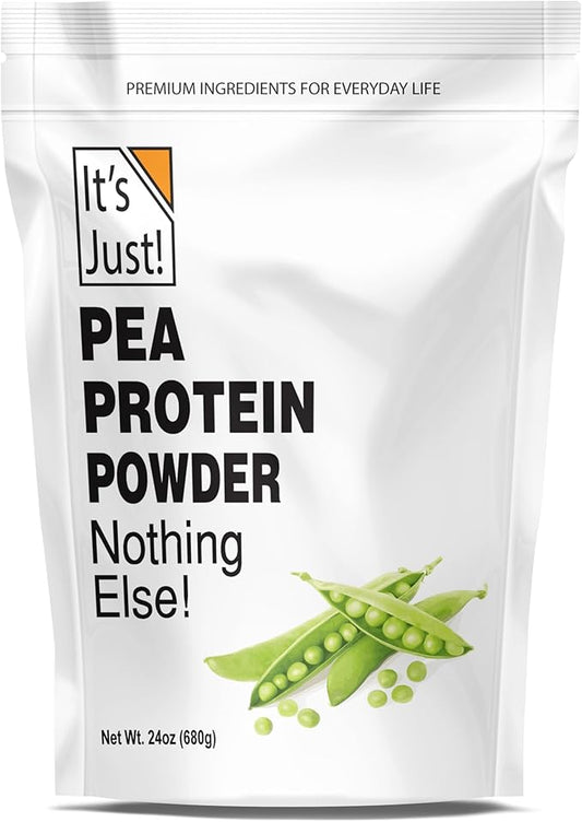 It's Just! (1.5lb Pea Protein Isolate, (24 Ounce 1), Unflavored)