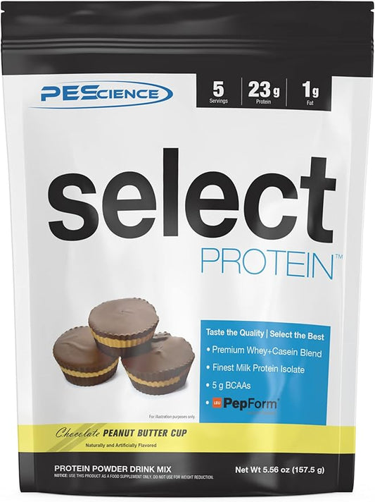 PEScience Select Low Carb Protein Powder, 5 Serving,
