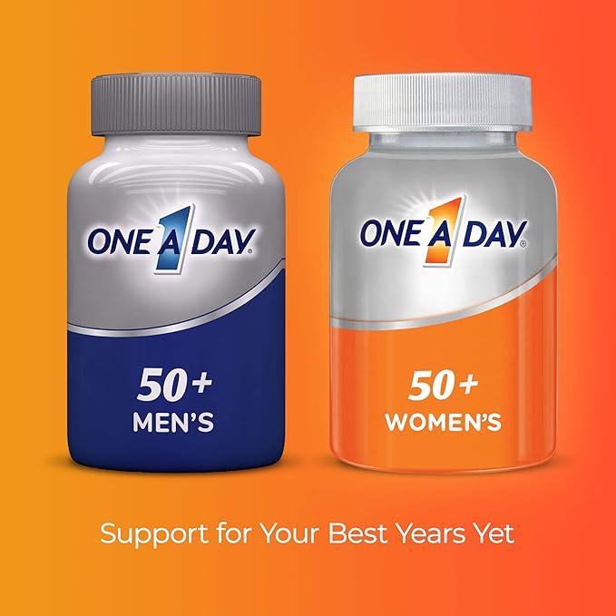 One A Day Women’s 50+ Multivitamins, 100 count