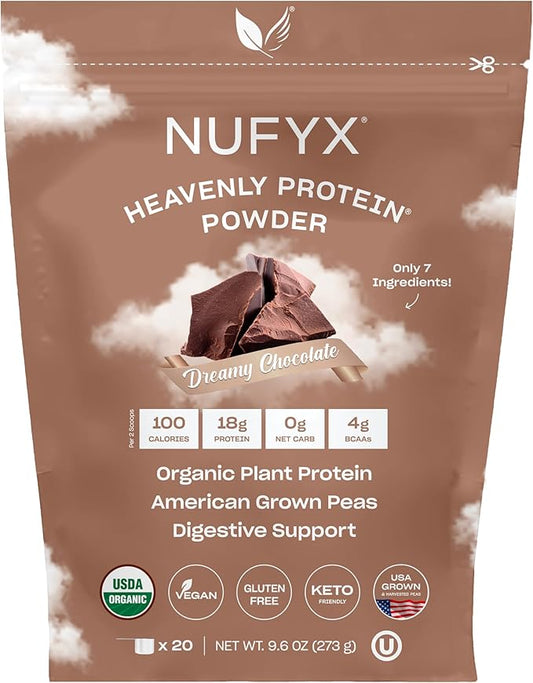 NUFYX® • Heavenly Protein® Powder • 100% Organic 20 Scoops)