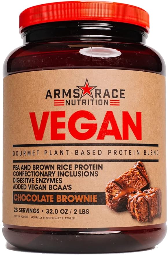 Arms Race Nutrition Vegan Gourmet Plant-Based 32 oz. (2 lbs)