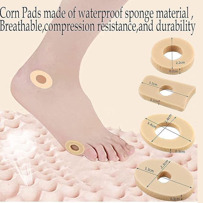 (150 PCS) Corn Pads Foam Callus