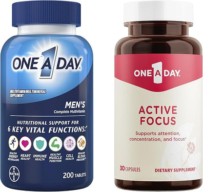 ONE A DAY Bundle Multivitamin 200 Count 30 Capsules