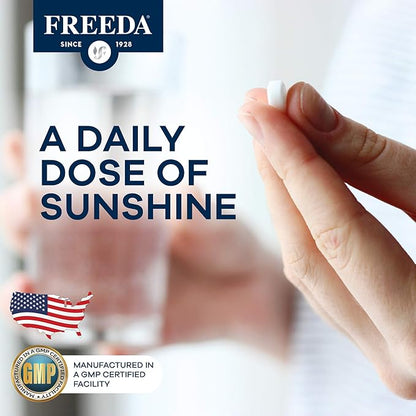FREEDA Vitamin D3-3000 IU 100 Tiny