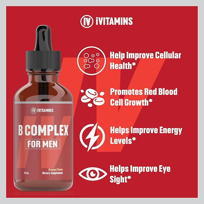 B Complex Vitamins for Men 1 fl