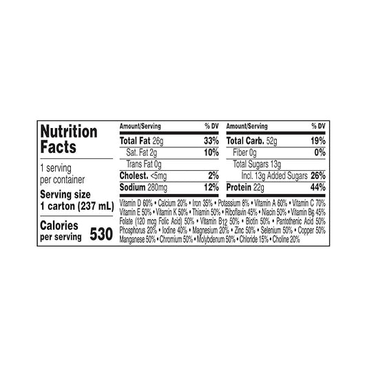 Boost Very High Calorie Strawberry Nutritional 22g Protein, 530 Nutrient 8 Fl 24)