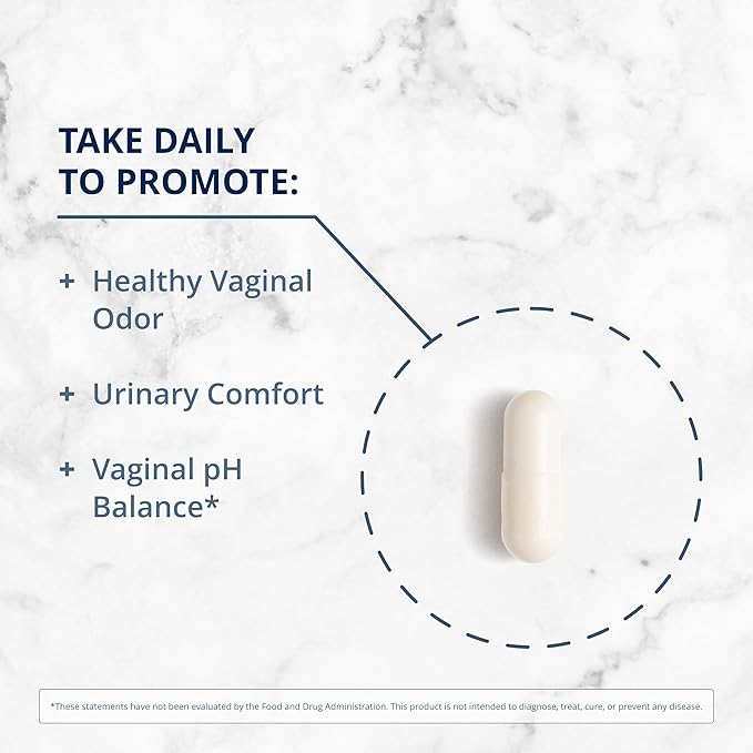 Metagenics UltraFlora Women's Probiotics for Vaginal Health GR-1 reuteri RC-14 - 30 Count