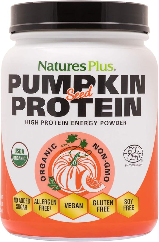 NaturesPlus Organic Pumpkin Seed Protein .95 lbs 15 Servings