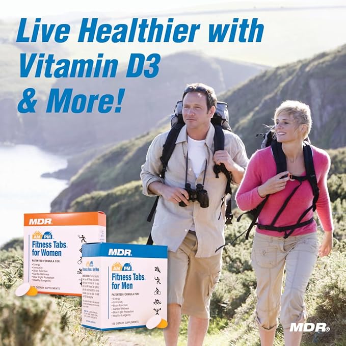 MDR Fitness Tabs Patented Multivitamin 2 Month