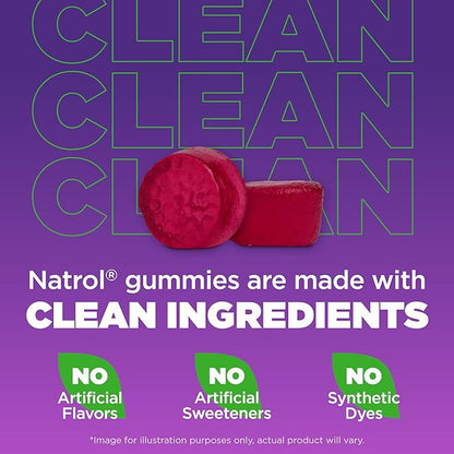 Natrol MelatoninMax Sleep Aid Gummy, 10mg 10mg, 80 80 Blueberry