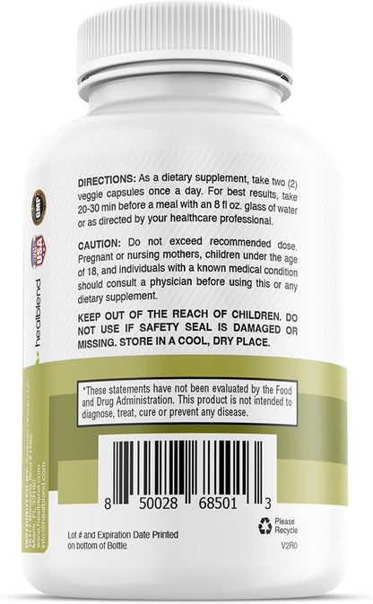 Liver Support - Natural Milk Thistle 60 Veggie (30 Days