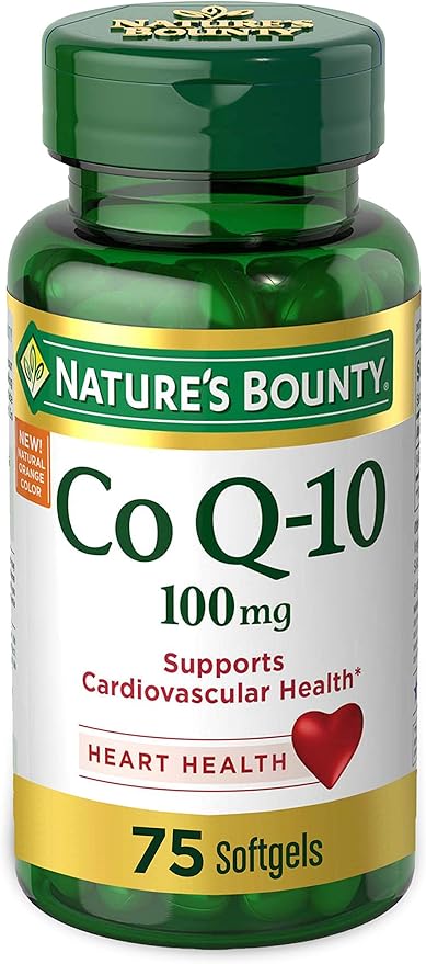 Nature's Bounty CoQ10, Helps Maintain Healthy 100 mg, 75 Count