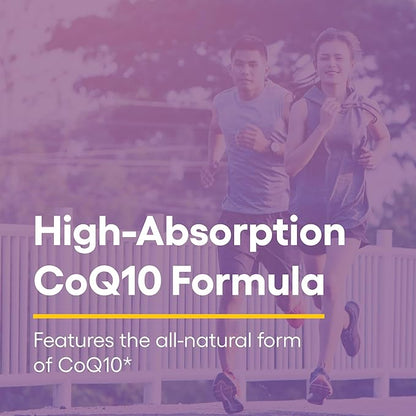 Natural Factors Coenzyme Q10 100 mg, Q10 Supplement 240 Softgels
