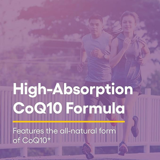 Natural Factors Coenzyme Q10 100 mg, Q10 Supplement 240 Softgels