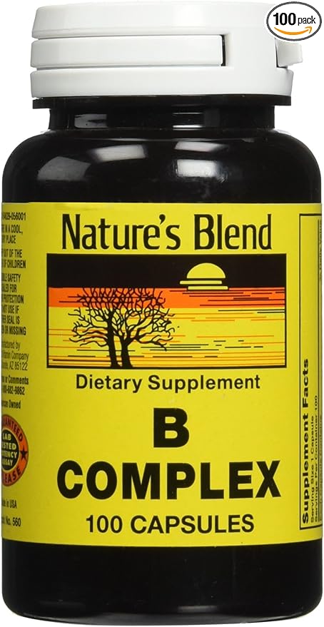 Natures Blend Nature's Blend B Complex 100 Caps
