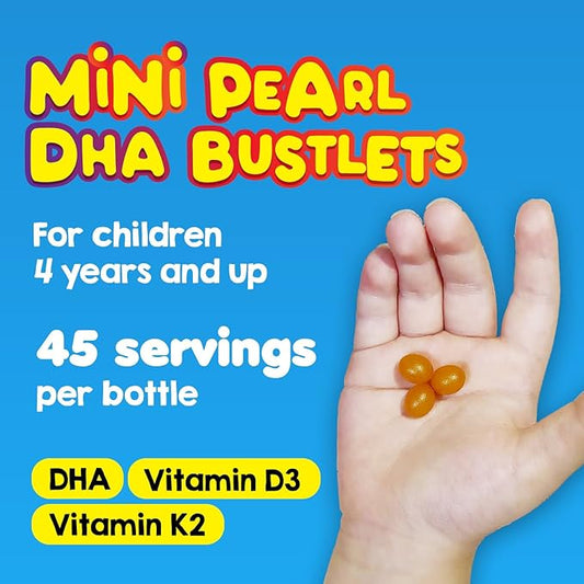 LABO Nutrition I My Kids Brain 76% Ultra-concentrated 3 DHA D3 & K2, Orange