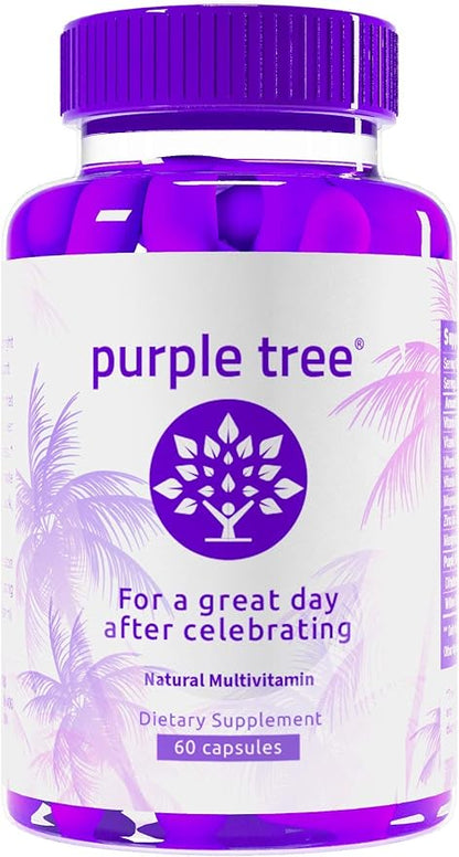 purple tree Post Celebration Wellness Vitamins (60 Pills)