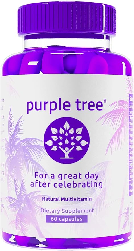 purple tree Post Celebration Wellness Vitamins (60 Pills)