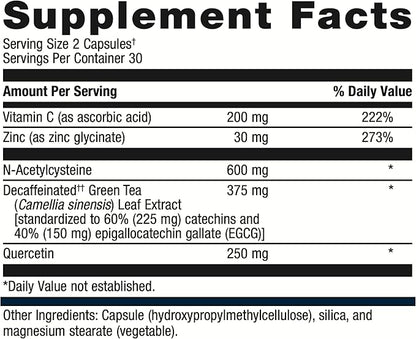 Metagenics Immune Active 200 mg 30 mg 60 Capsules
