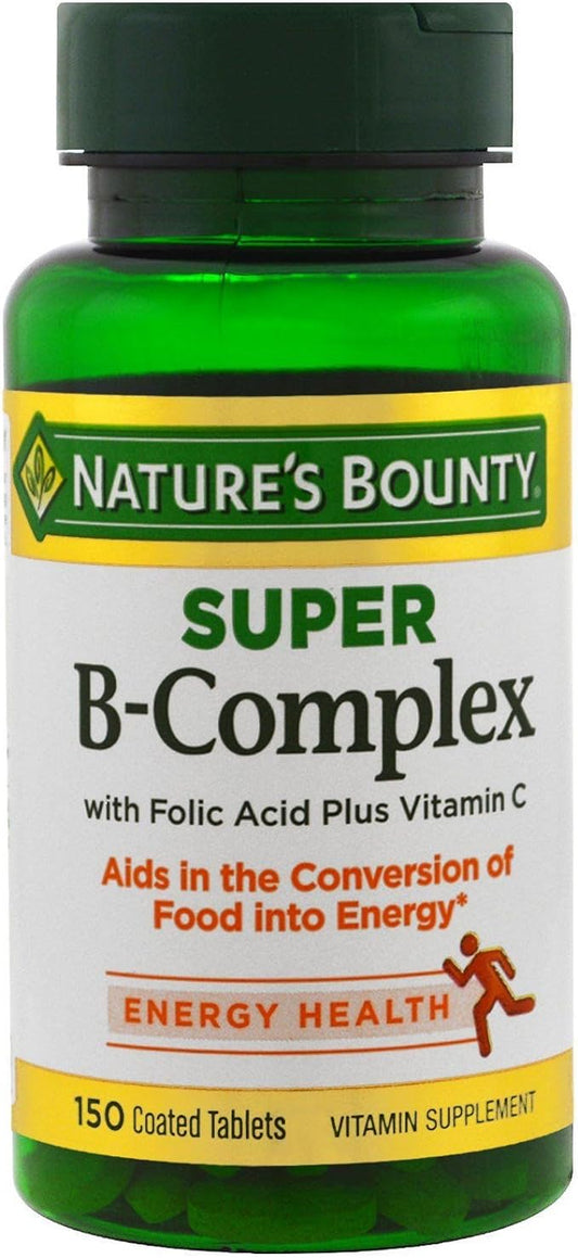 Nature's Bounty B-Complex with Folic Acid 150 Each 1)