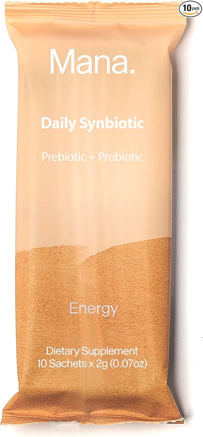 Mana Energy Synbiotics Supplements 10 Count