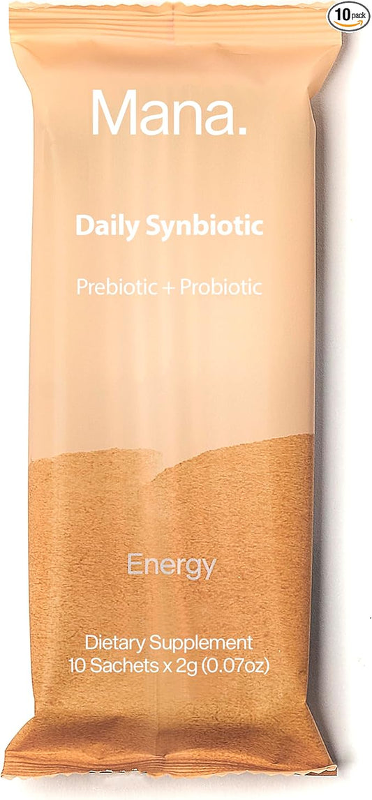 Mana Energy Synbiotics Supplements 10 Count