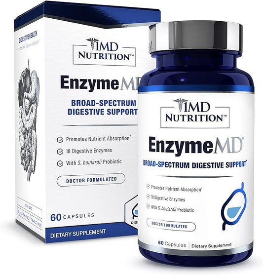 1MD Nutrition EnzymeMD 18 Plant-Based 60 Capsules