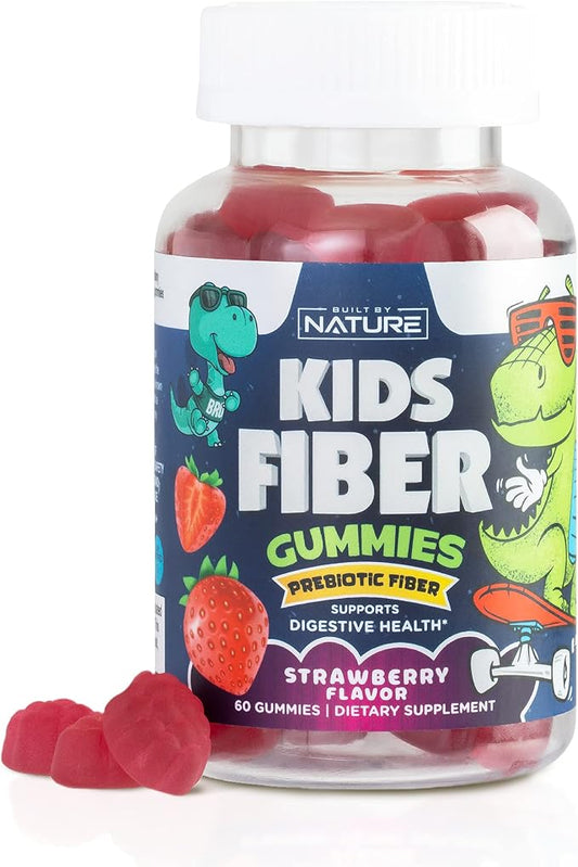 Kids Fiber Gummies, Daily Chicory Root 60 Gummies