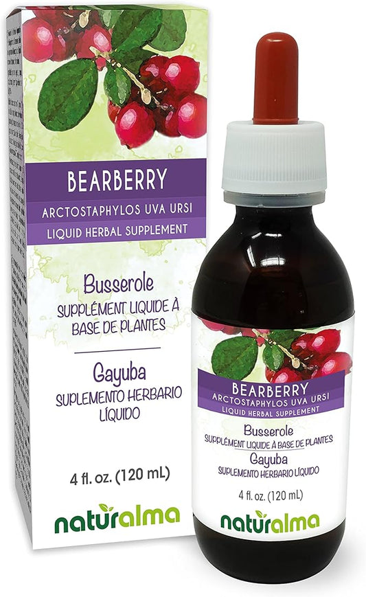 Naturalma Bearberry (Arctostaphylos uva Ursi) Leaf 4 fl