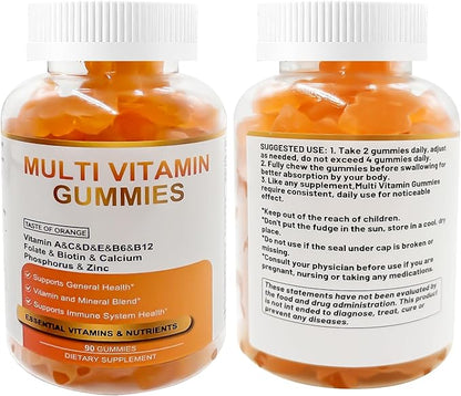 WeightWorld Gummy Vitamins - Multivitamins for Women, Mens Multivitamin Gummies, Chewable Bear Vitamin for Adults, Women's & Men's Multi Supplements