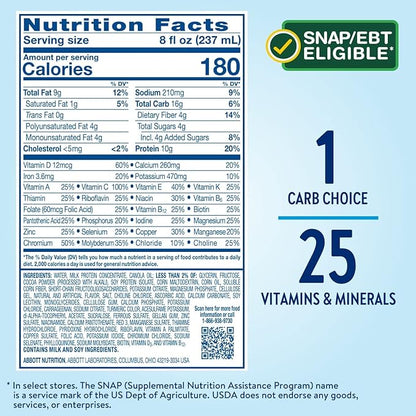 Glucerna, Diabetes Nutritional Shake, To Help 8 fl 24)