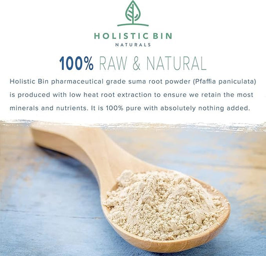 Suma Root Powder Pure Wild Harvested (50 grams)