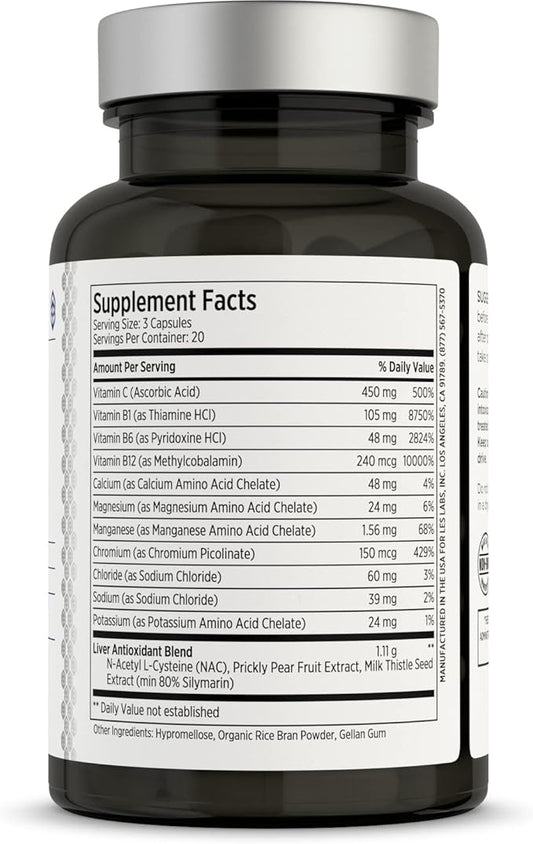 LES Labs DeToxx – Better Mornings 60 Capsules