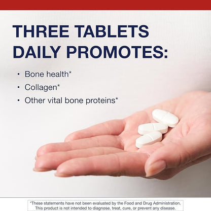 Metagenics Bone Builder Extra Strength - Calcium Supplement - with Phosphorus - Gluten-Free & Non-GMO - 90 Tablets - 30 Servings