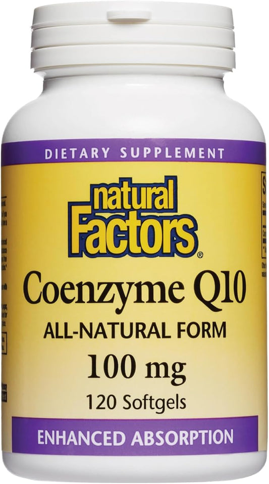 Natural Factors, Coenzyme Q10 100 mg, Q10 Supplement