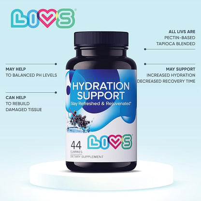 Hydration Support - Hydration Gummies, Electrolyte 44 Count