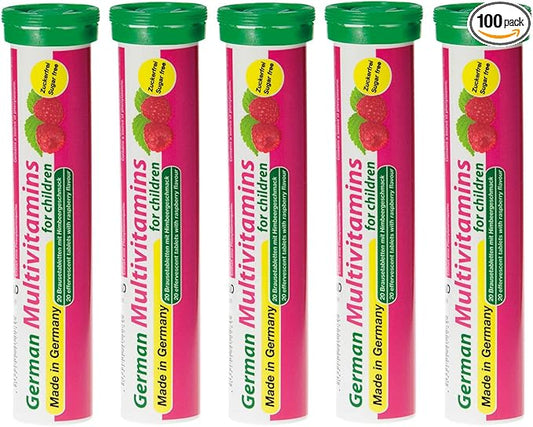 German Multvitamin for Children 8 Vitamins 100 Vegan