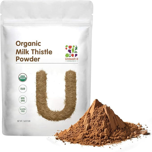 UNLEASH'D ORGANIC Milk Thistle Powder 1