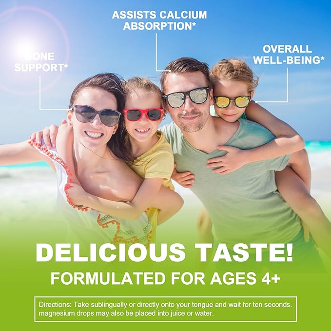 Calcium Magnesium Zinc with Magnesium Glycinate 500mg Plus D3 K2 K2 | D3 K2 K2 Liquid 1 Pack