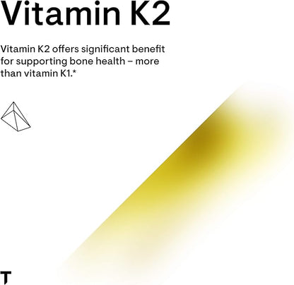 THORNE Vitamin K2 Liquid (1 mg per Drop) - Concentrated Vitamin K2 Supplement for Heart and Bone Support - 1 Fl Oz