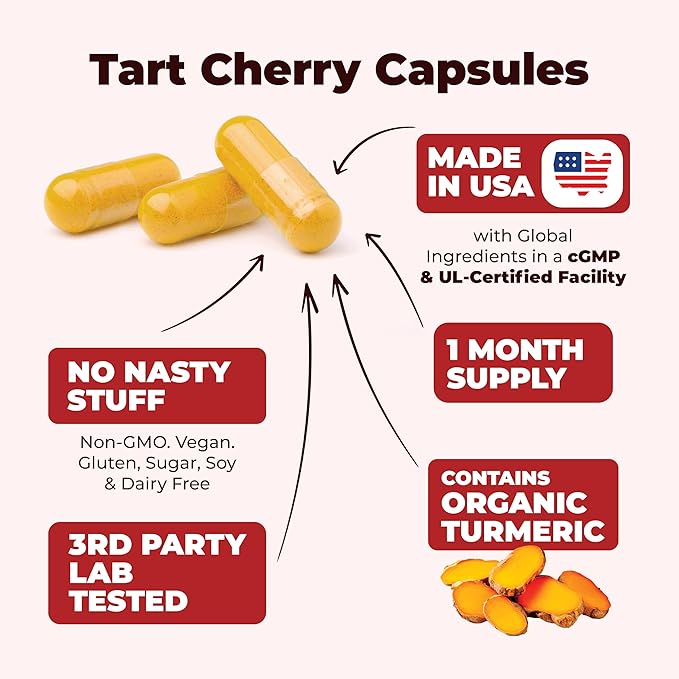 Turmeric Curcumin & Tart Cherry Extract 2 Pack