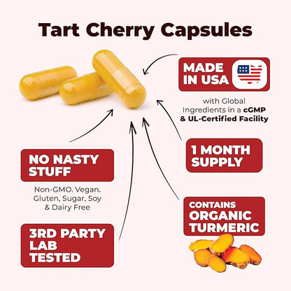 Turmeric Curcumin & Tart Cherry Extract 2 Pack