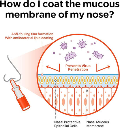 Nasal Spray, Protection from Airborne Viruses 0.67 Ounces,